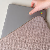 Quilted Gingham Laptop Sleeve