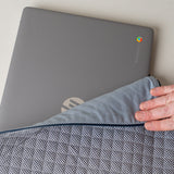 Quilted Gingham Laptop Sleeve