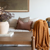 Cordelia Ruffle Pillow Cover