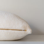 Ivory Sherpa Pillow Cover 1 - PILLOWS - essentials - neutral Rug & Weave Pillows