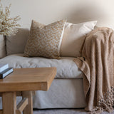 Tillie Block Print Pillow Cover 1-PILLOWS - block print - warm Rug & Weave Pillows