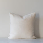 Ivory Sherpa Pillow Cover 1 - PILLOWS - essentials - neutral Rug & Weave Pillows