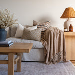 Tillie Block Print Pillow Cover 1-PILLOWS - block print - warm Rug & Weave Pillows