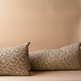 Tillie Long Lumbar Pillow Cover 1 - PILLOWS - block print - neutral Rug & Weave Pillows