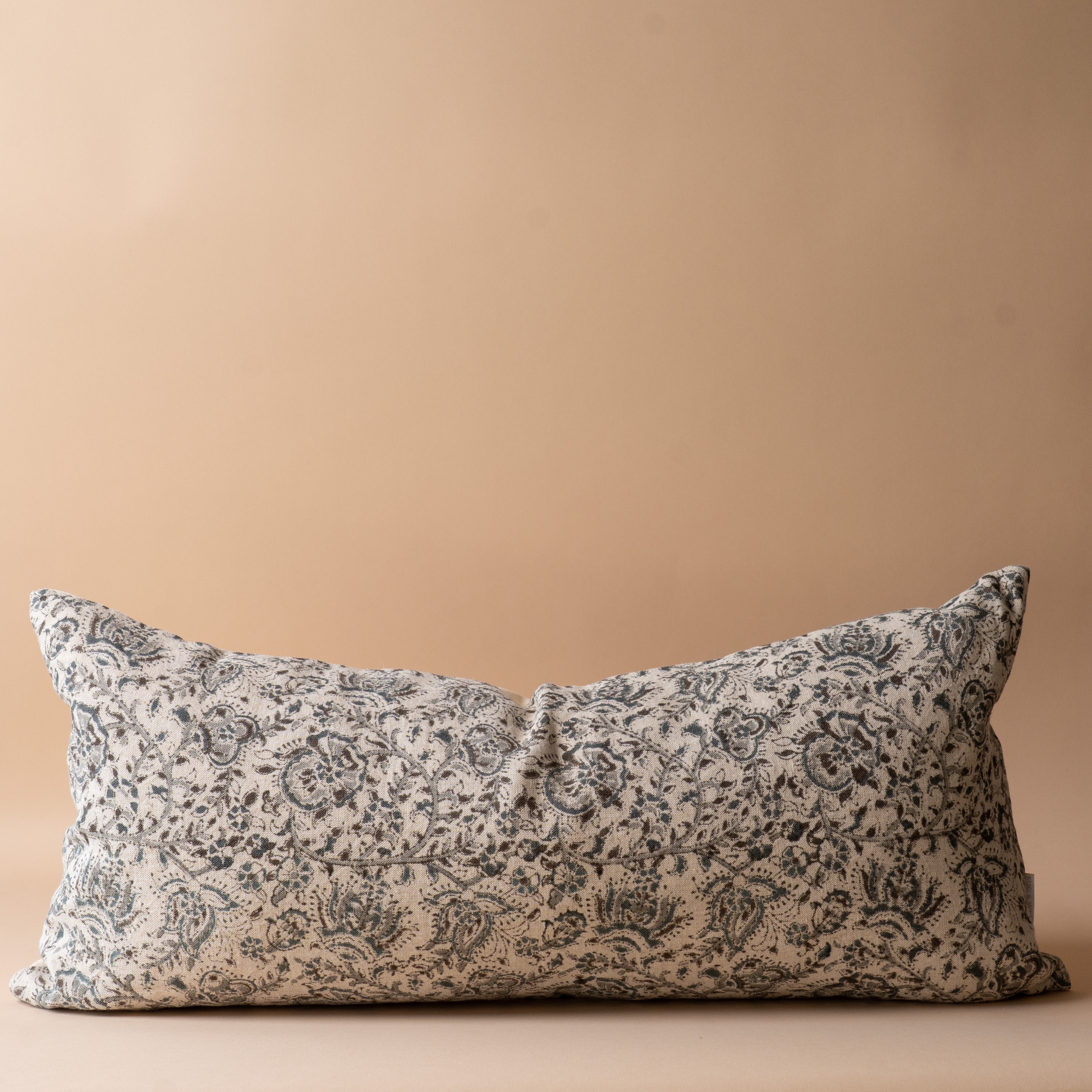 Aubrey Long Lumbar Pillow Cover 3 - PILLOWS - Block print - cool Rug & Weave Pillows