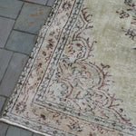 5'5" x 8'11" Vintage Oushak Rug RUGS - vintage Rug & Weave Rugs