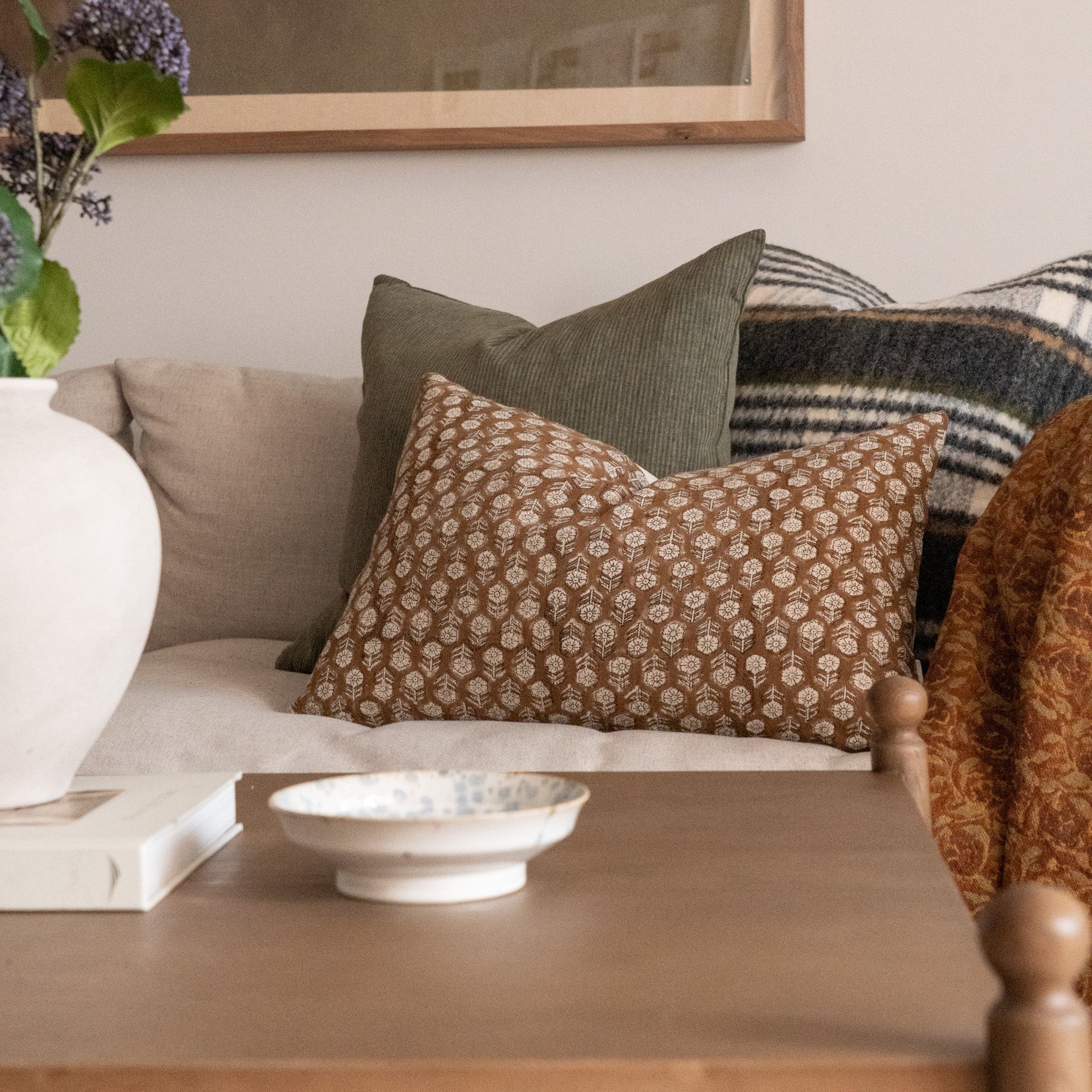 Oren Pillow Cover 3 - PILLOWS - linen - cool Rug & Weave Pillows