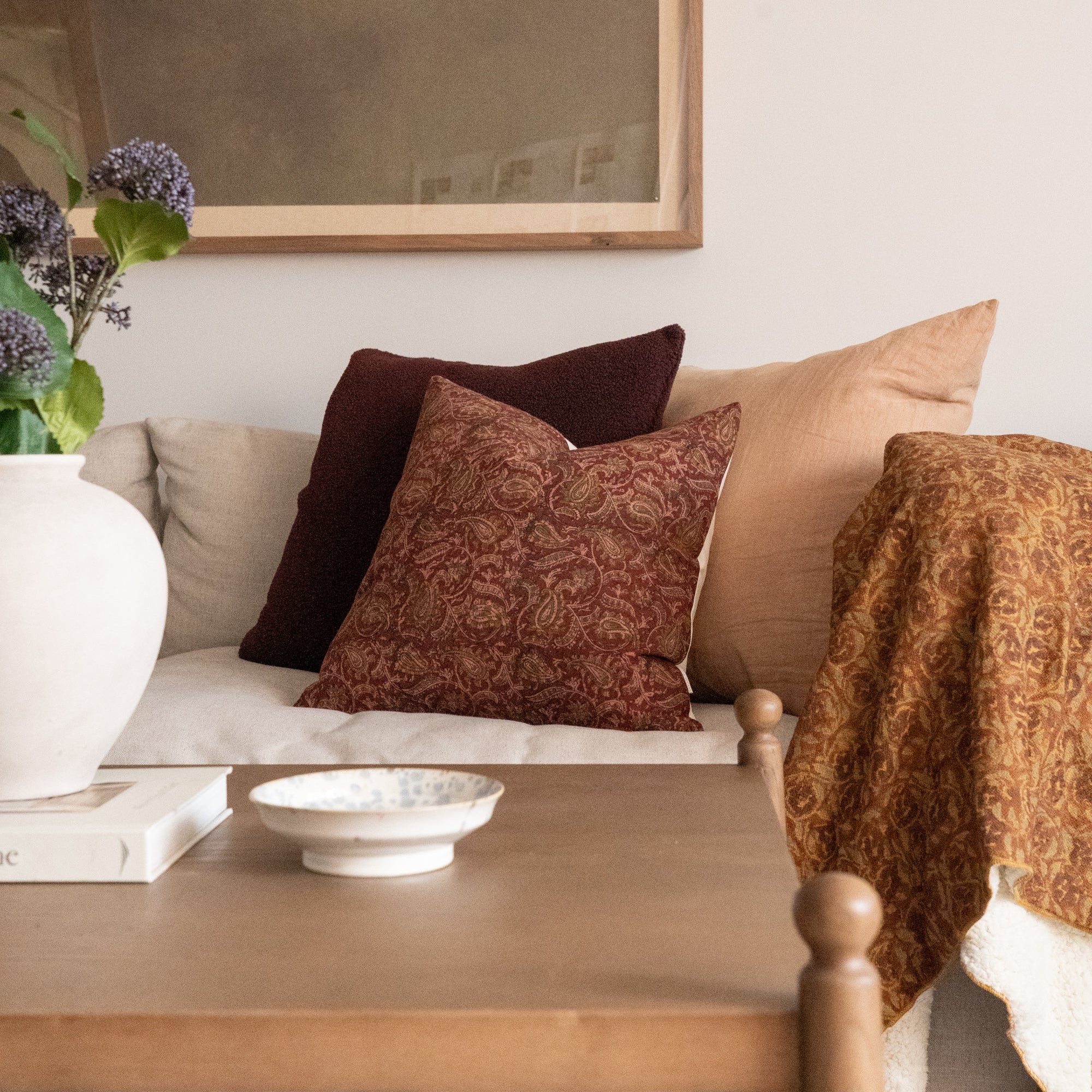 Pinot Sherpa Pillow Cover 2 - PILLOWS - essentials - warm Rug & Weave Pillows
