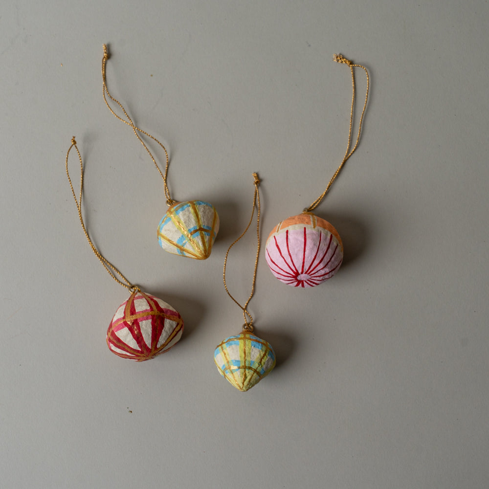 Mini Handmade Paper Mache Ornament – Rug and Weave