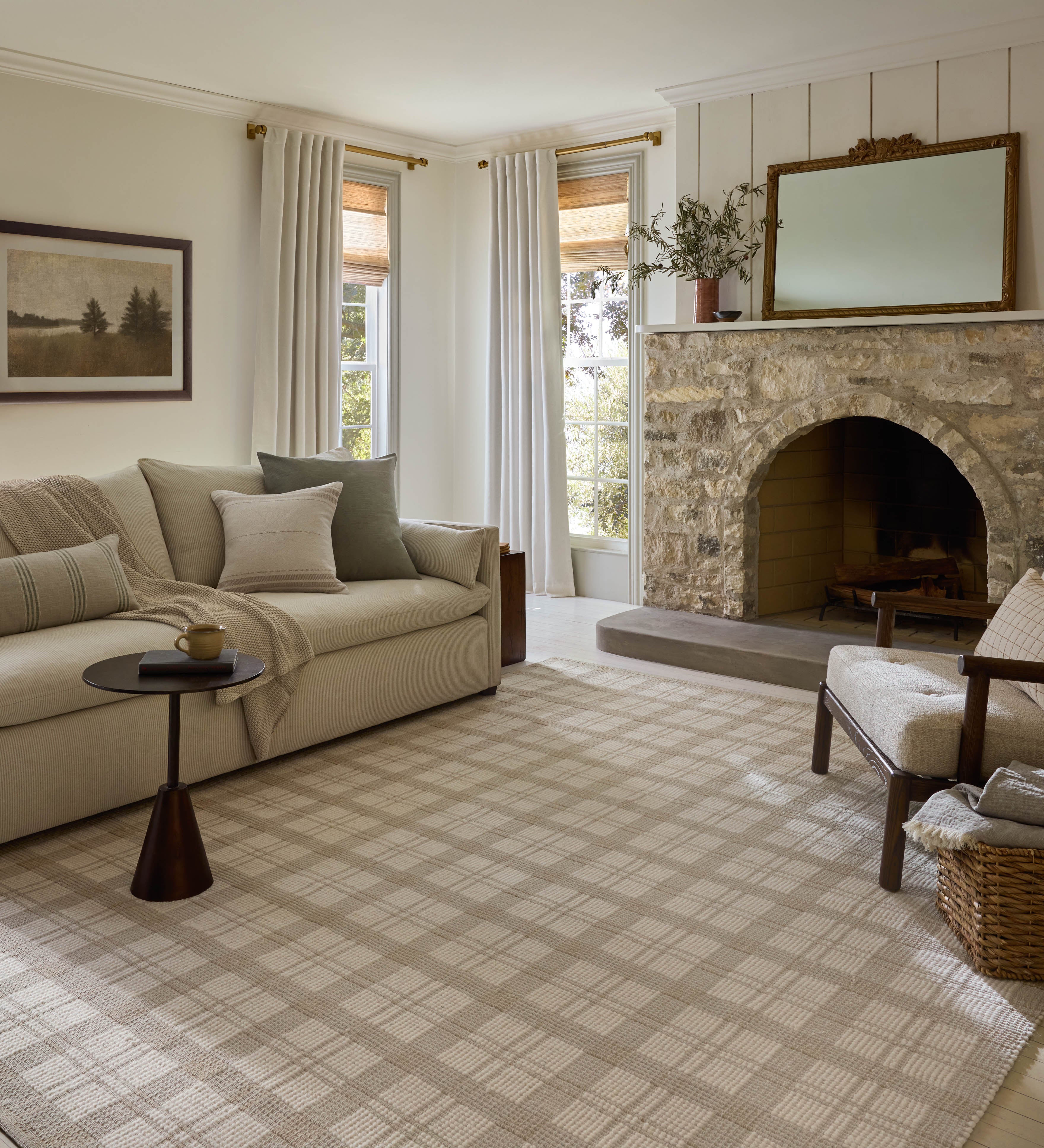 IN STORE - Magnolia Home by Joanna Gaines x Loloi Ryder Beige / Ivory Rug IN STORE - Rugs Loloi