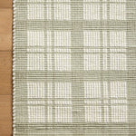 Magnolia Home by Joanna Gaines x Loloi Ryder Sage / Ivory Rug RUGS - cotton Loloi 18" x 18" sample