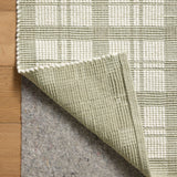 Magnolia Home by Joanna Gaines x Loloi Ryder Sage / Ivory Rug RUGS - cotton Loloi 18" x 18" sample