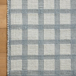 Joanna Gaines x Loloi Ryder Blue / Ivory Rug RUGS - wool Loloi