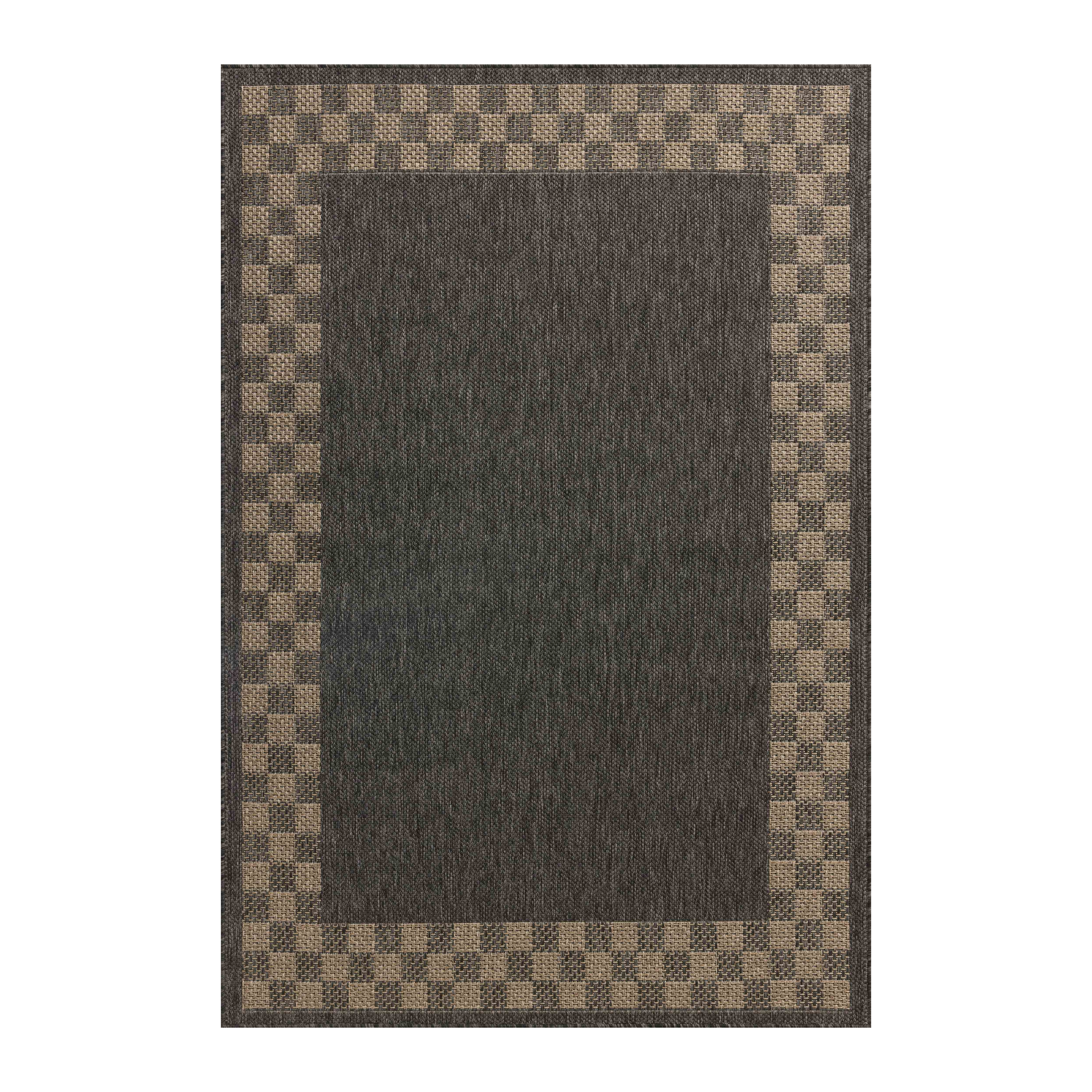 Chris Loves Julia x Loloi Providence Charcoal / Natural Rug RUGS - outdoor Loloi