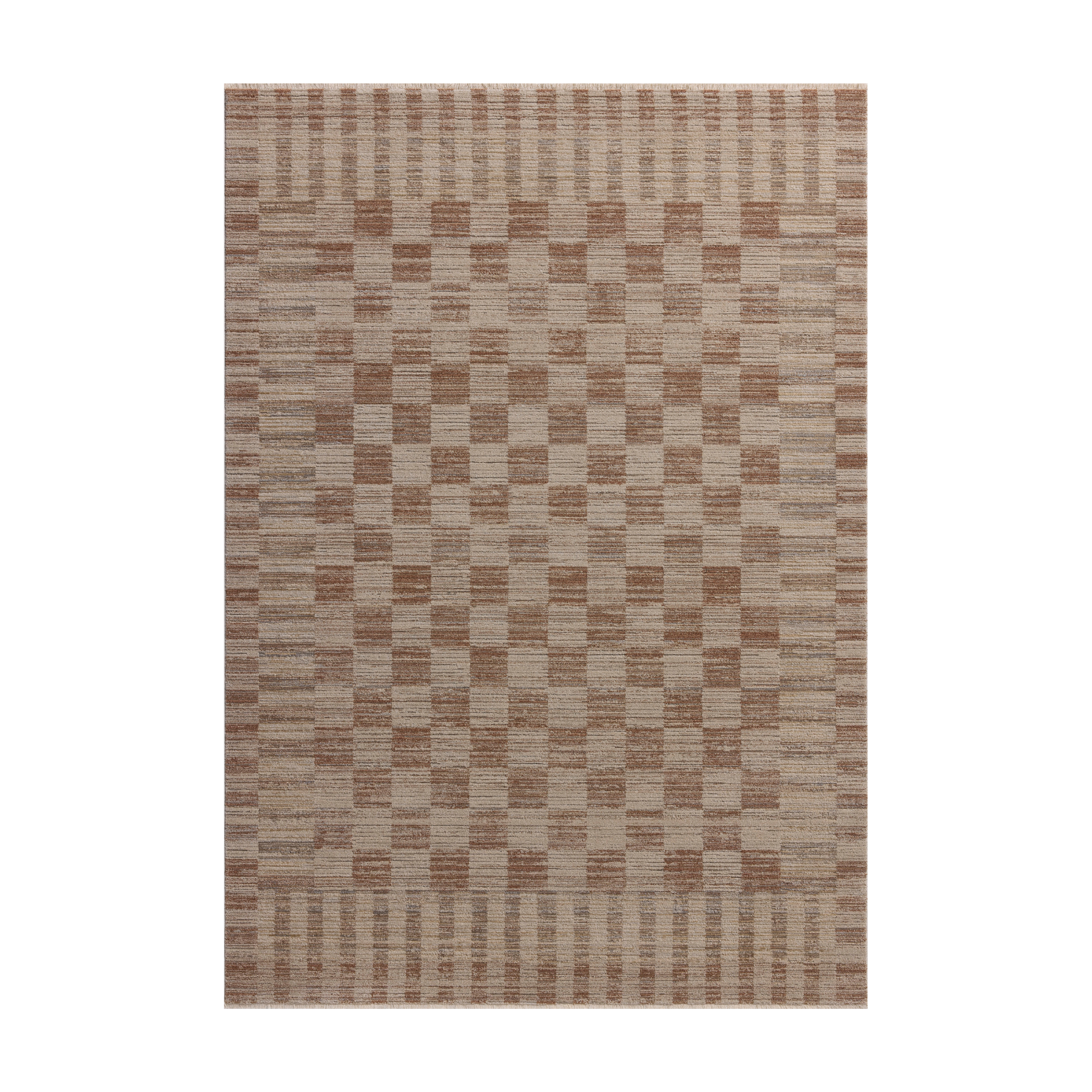 OVERSTOCK RUG - Amber Lewis x Loloi Cali Brick / Natural - 2'7" x 8' IN STORE - Sale Rugs Loloi