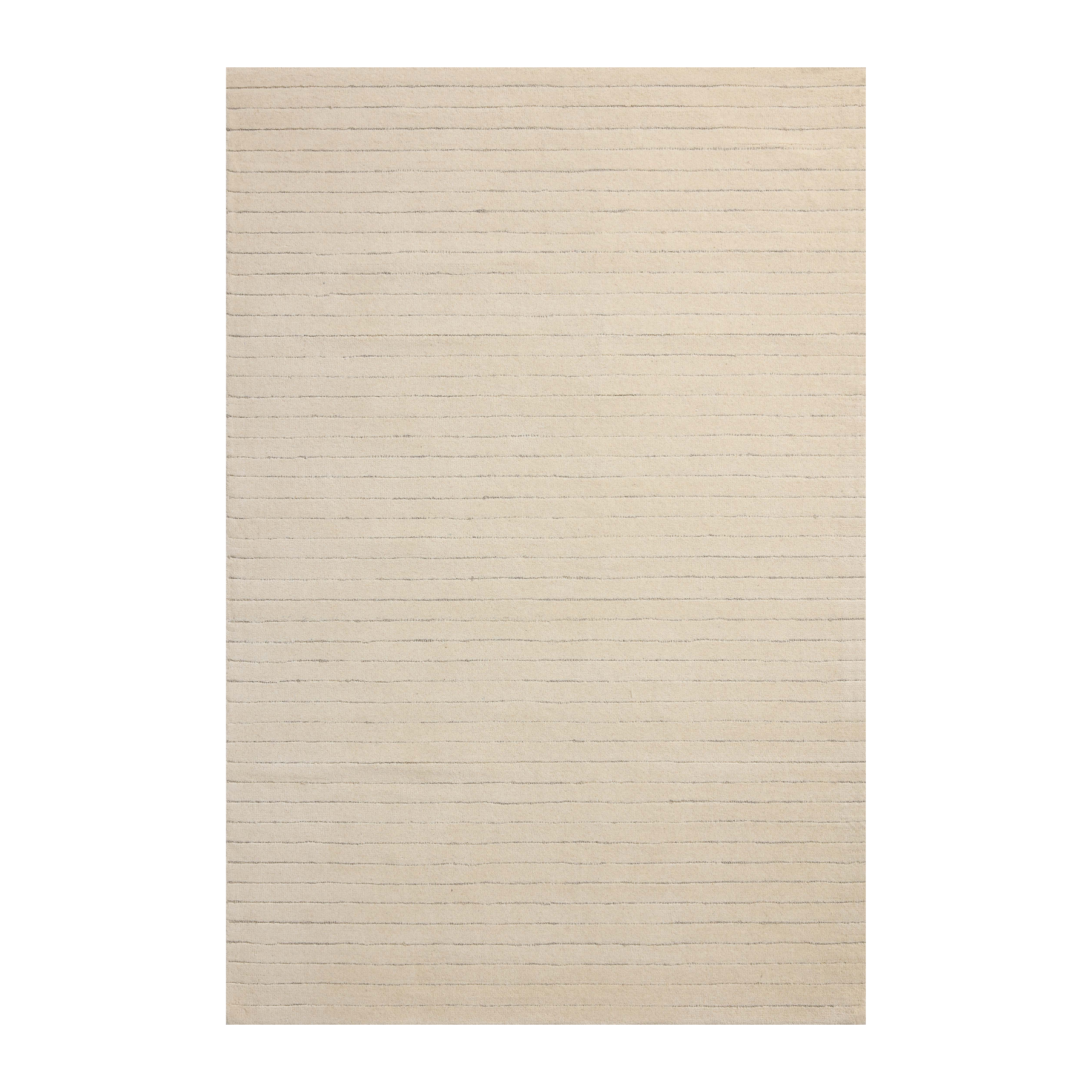 Chris Loves Julia x Loloi Henry Ivory / Dove Rug RUGS - striped Loloi