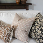 Betsy Block Print Pillow Cover 00-2 - PILLOWS - Block print - warm Rug & Weave Pillows