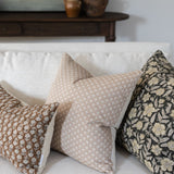 Betsy Block Print Pillow Cover 00-2 - PILLOWS - Block print - warm Rug & Weave Pillows