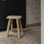 Mable Vintage Stool - Natural 0-VINTAGE - stool Hauer Market