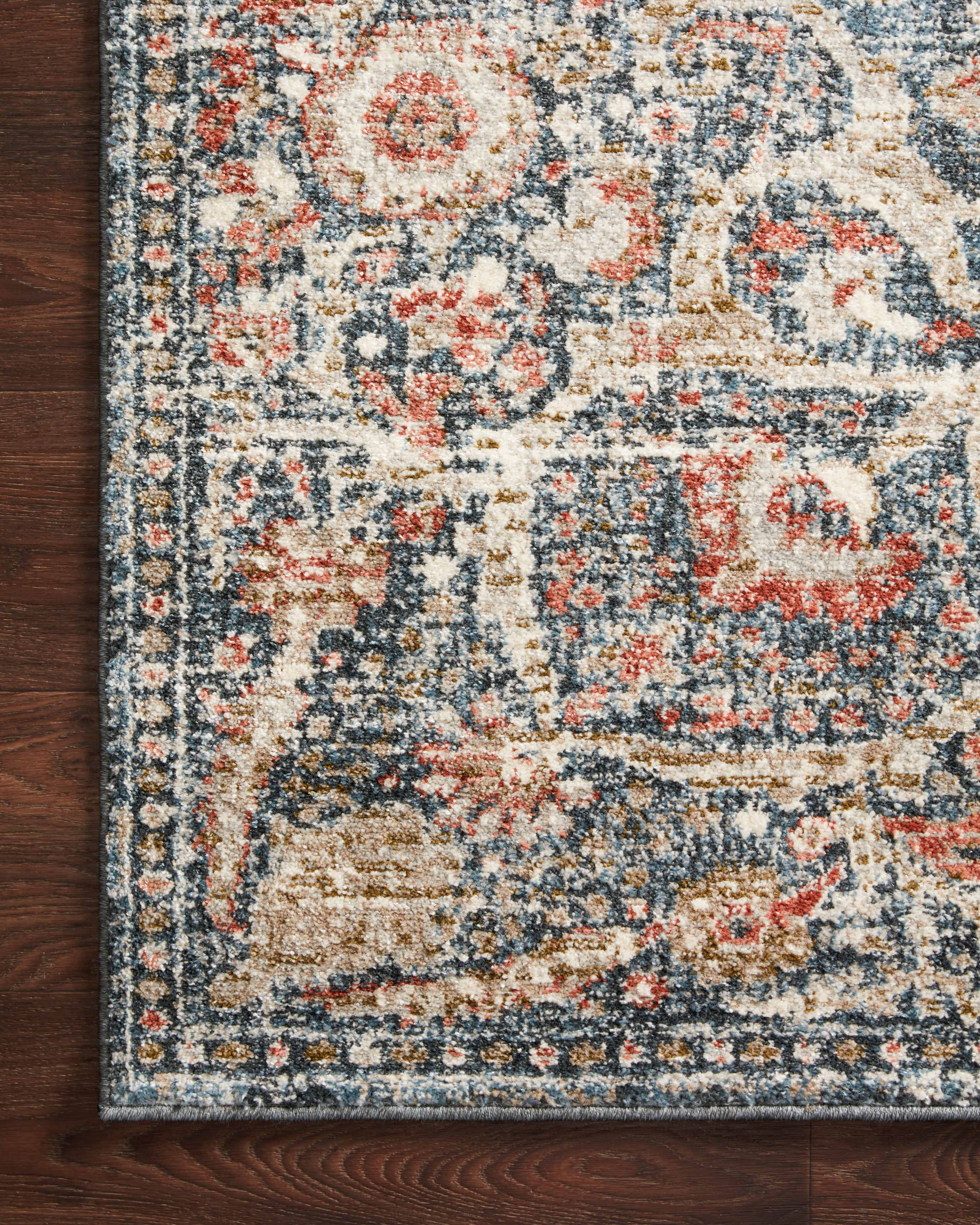 Loloi Saban Blue / Spice Rug Loloi