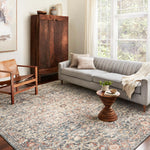 Loloi Saban Blue / Spice Rug Loloi