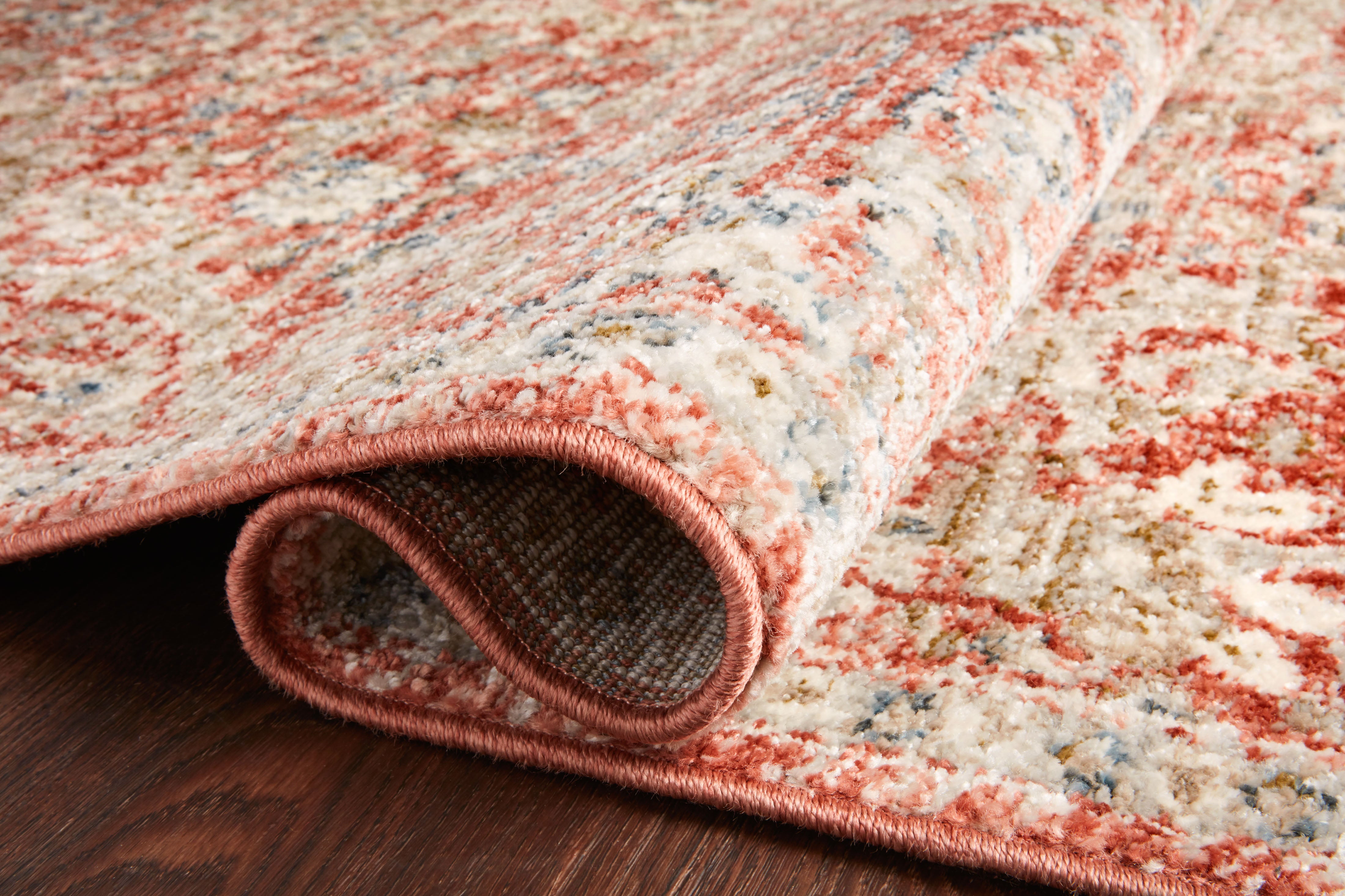 Loloi Saban Rust / Beige Rug Loloi