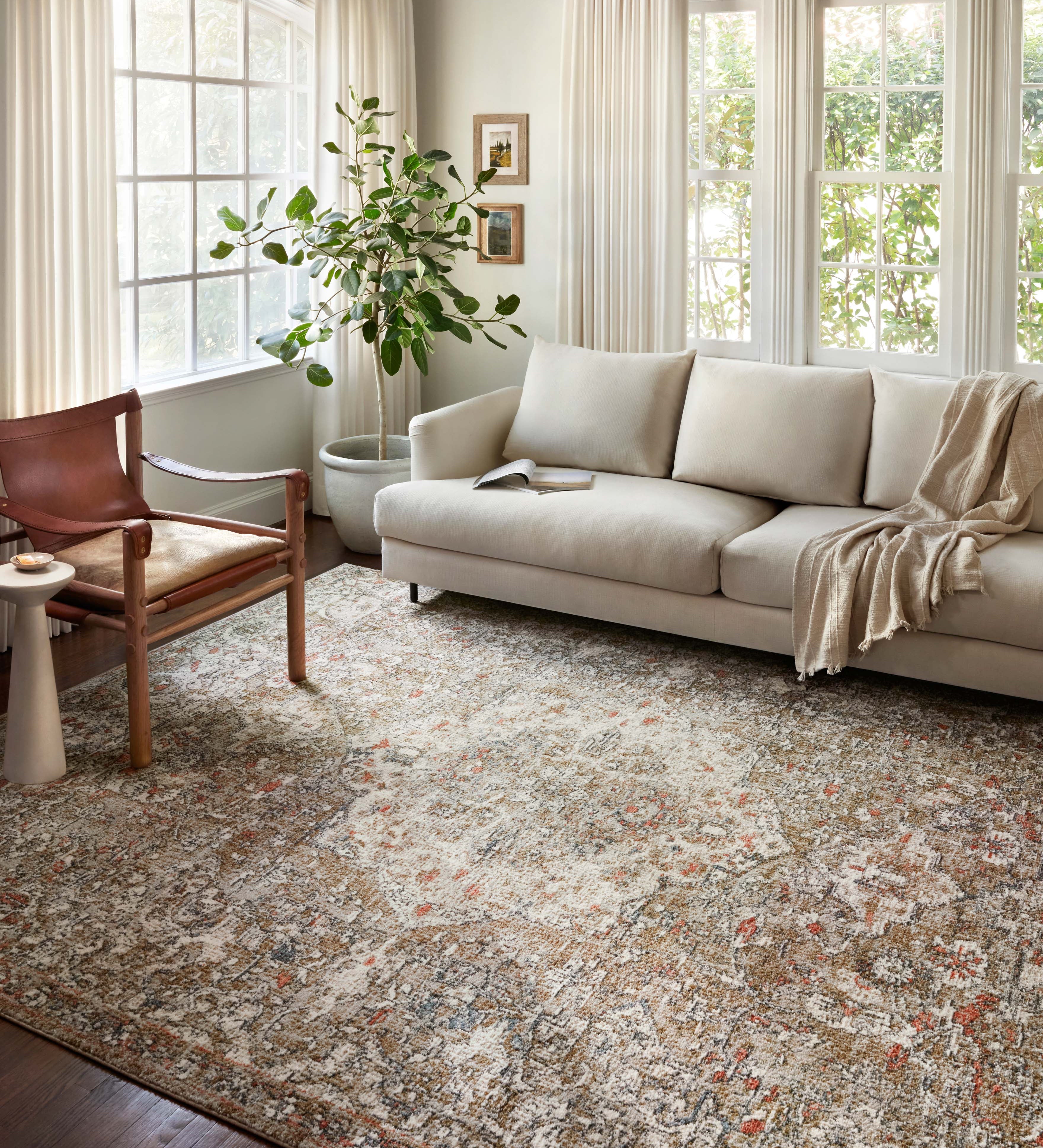 Loloi Saban Straw / Beige Rug RUGS - synthetic Loloi
