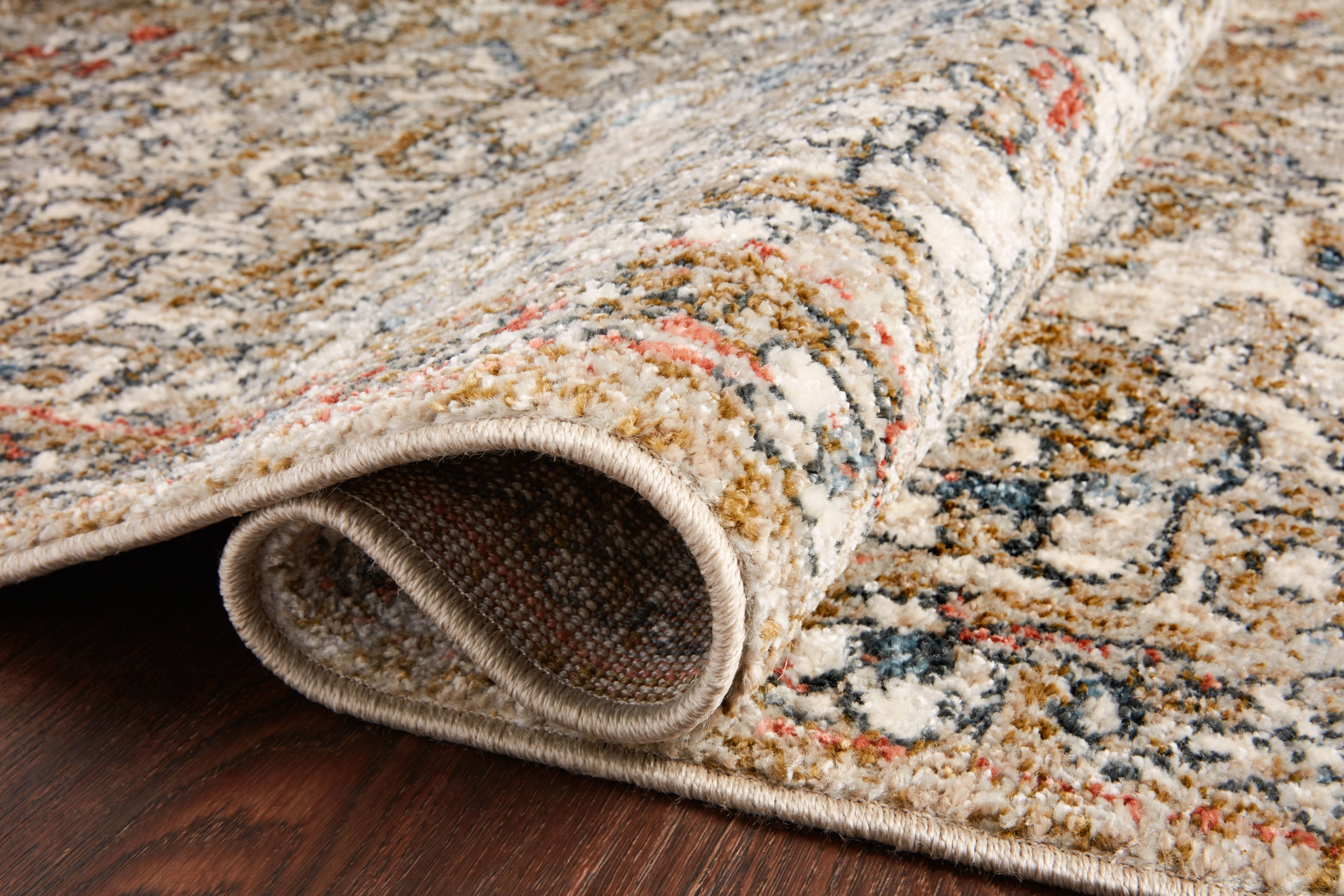 Loloi Saban Straw / Beige Rug Loloi