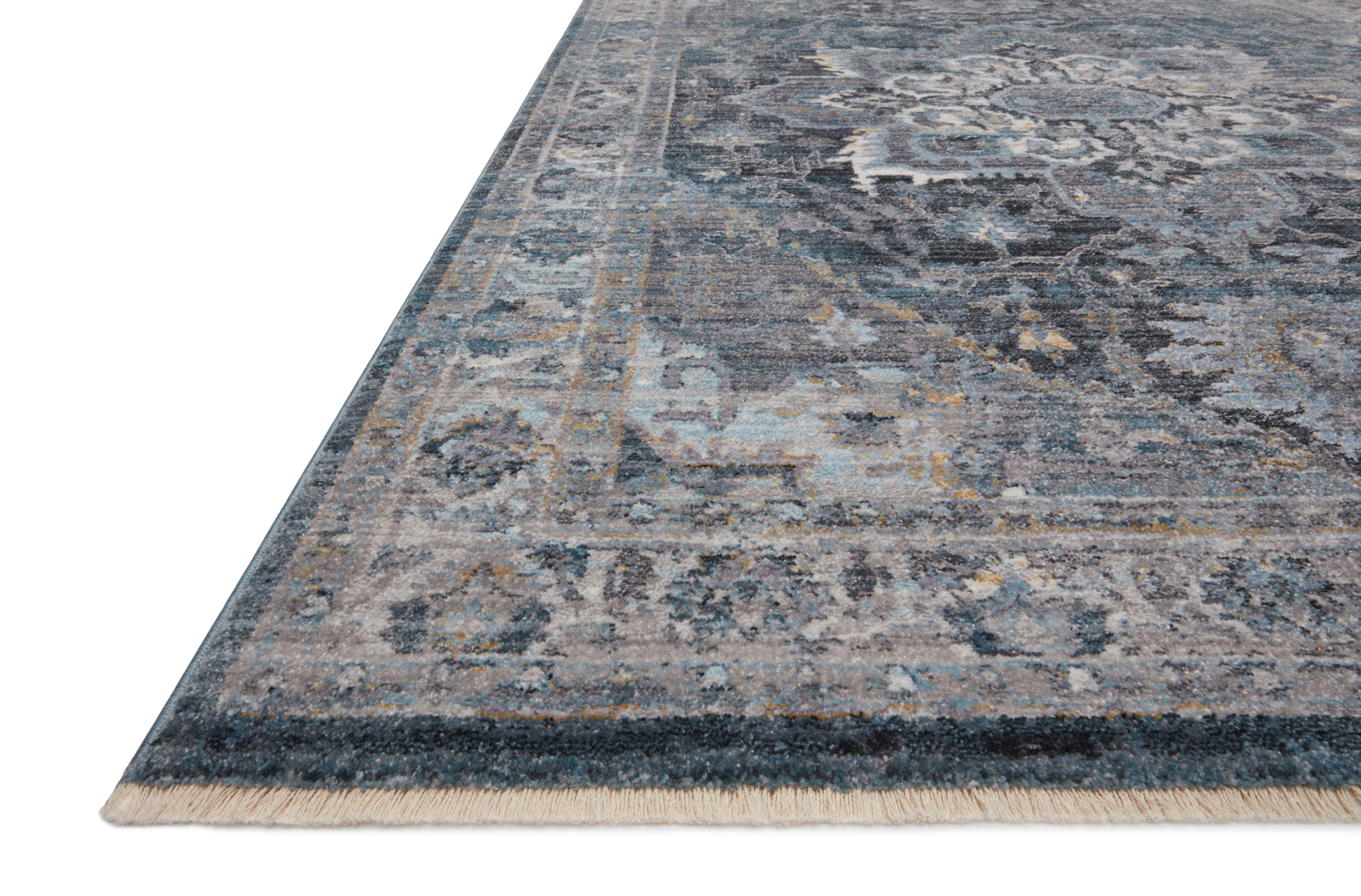 Loloi Samra Denim / Grey Rug Loloi