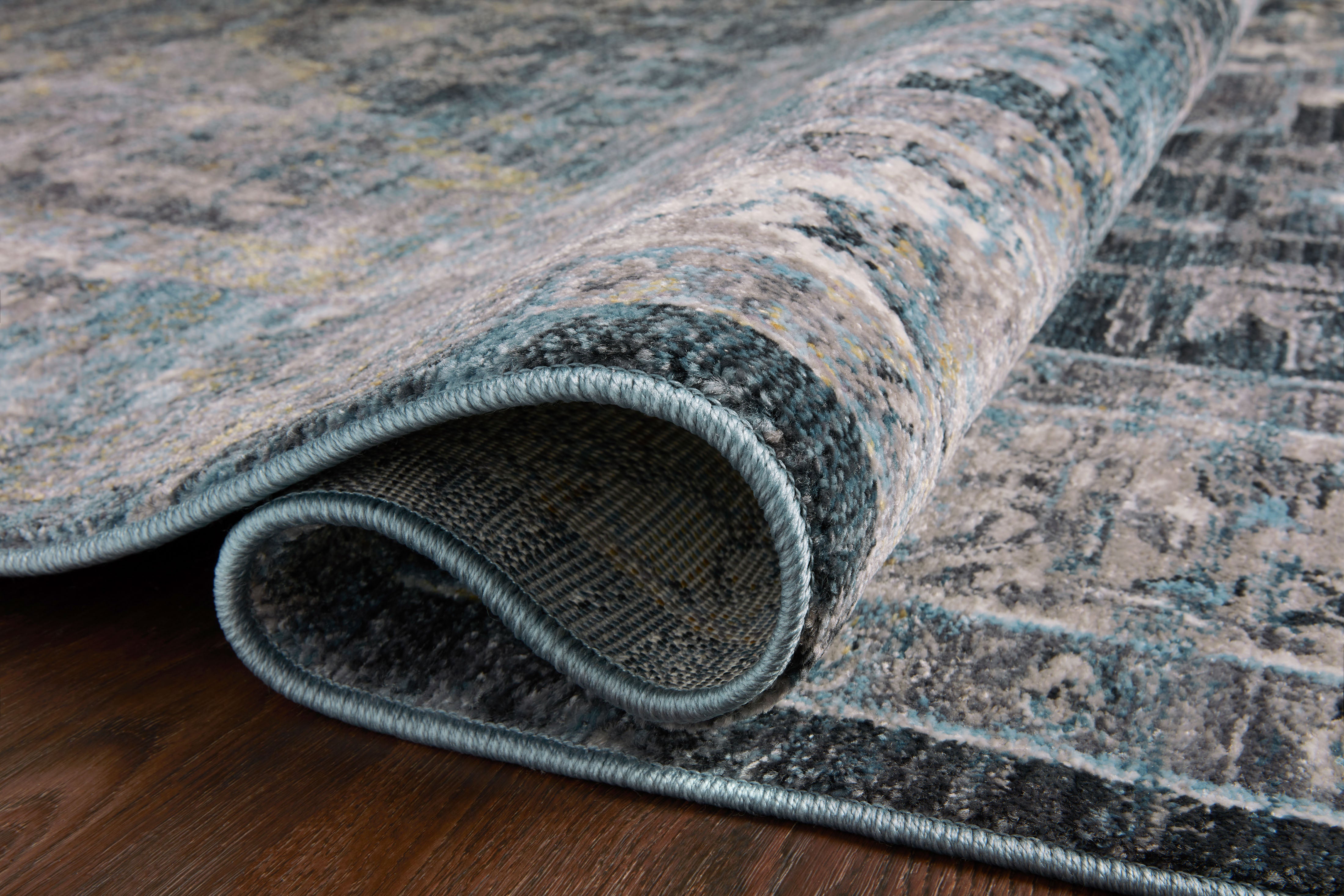 Loloi Samra Denim / Grey Rug Loloi
