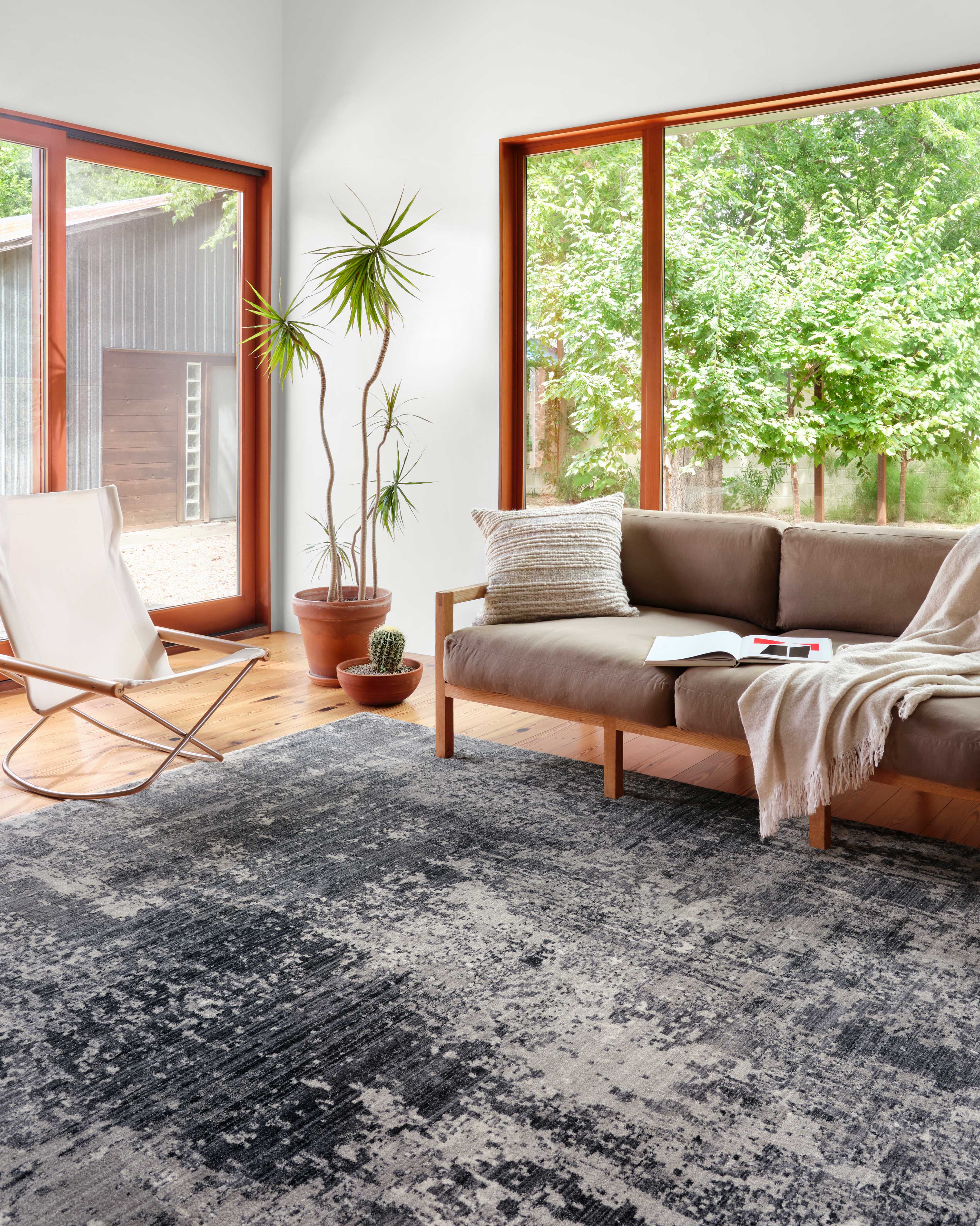 Loloi Samra Charcoal / Silver Rug Loloi
