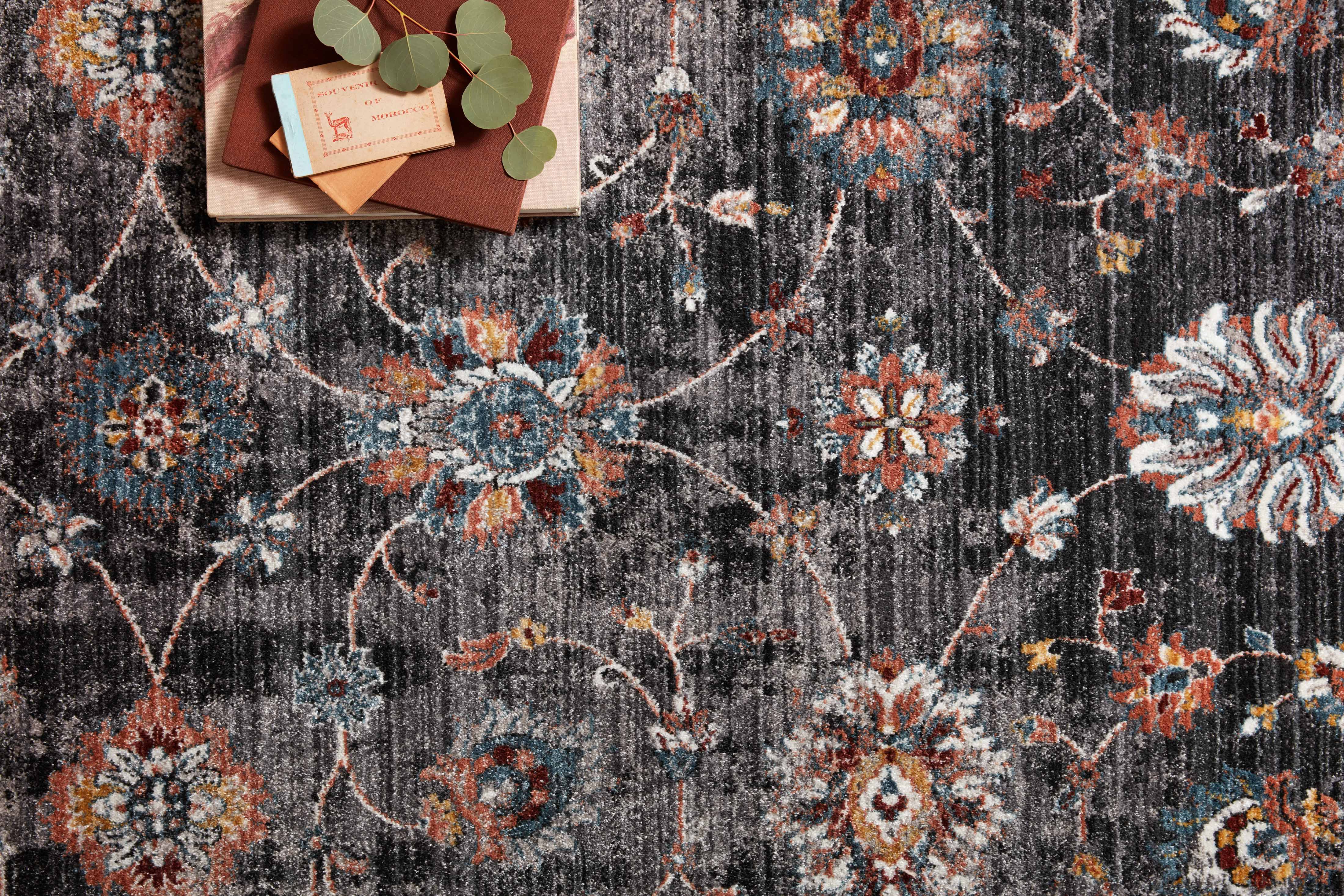 Loloi Samra Charcoal / Multi Rug Loloi