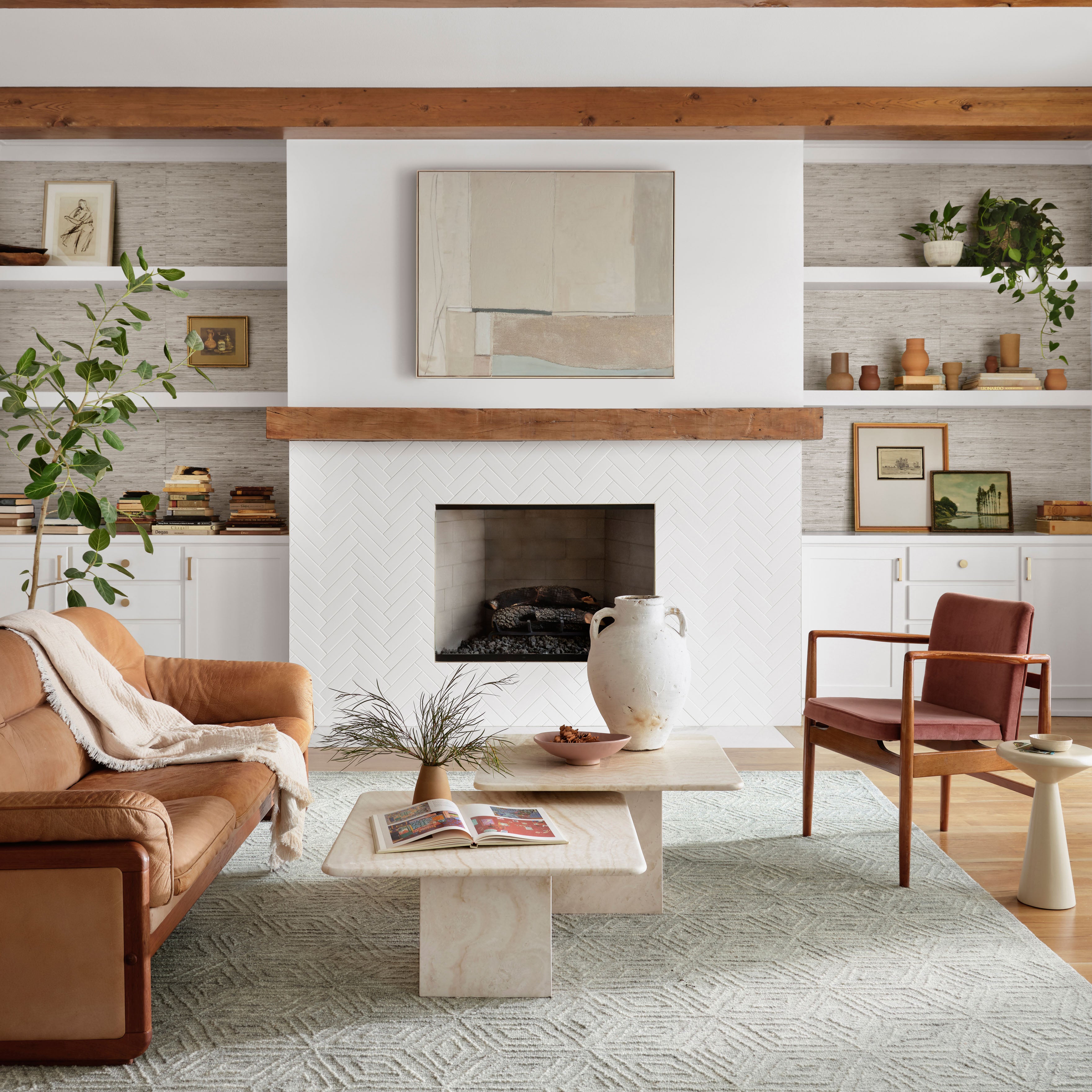 Magnolia Home By Joanna Gaines x Loloi Sarah Sky Rug RUGS - wool Loloi