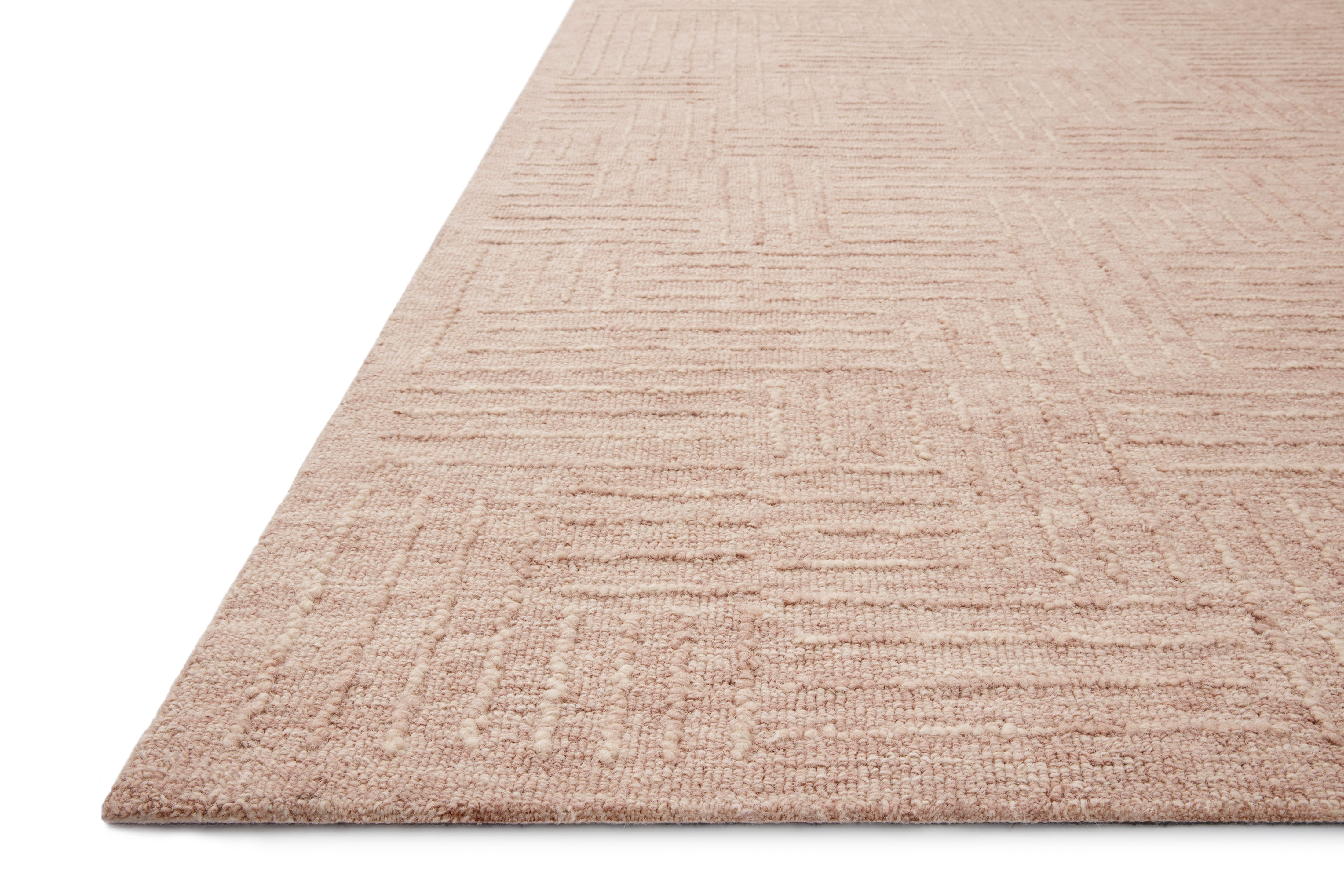 Magnolia Home By Joanna Gaines x Loloi Sarah Blush Rug RUGS - wool Loloi