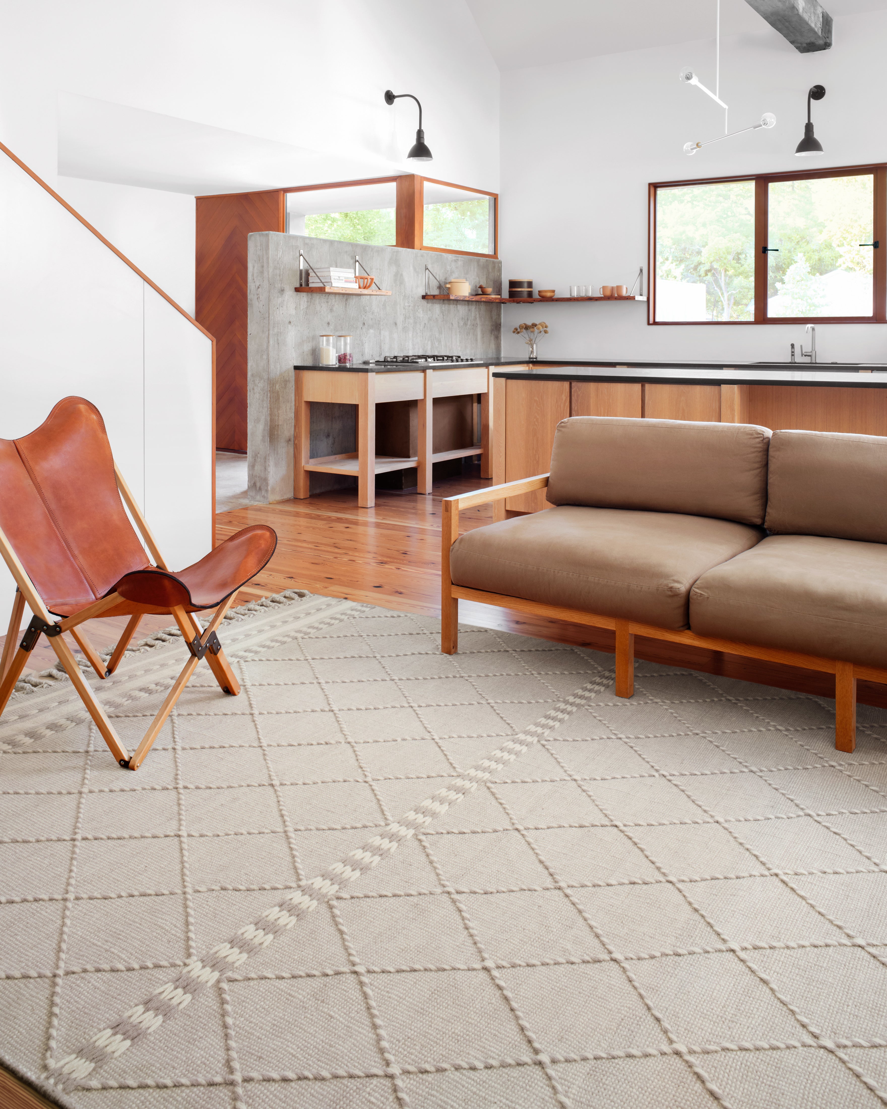 Loloi Sawyer Silver Rug RUGS - wool Loloi
