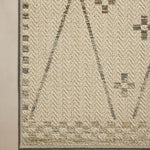 Loloi Saylor Ivory / Pebble Sample Indoor/Outdoor Rug RUGS - synthetic Loloi