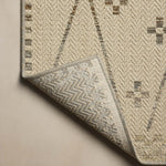Loloi Saylor Ivory / Pebble Sample Indoor/Outdoor Rug RUGS - synthetic Loloi