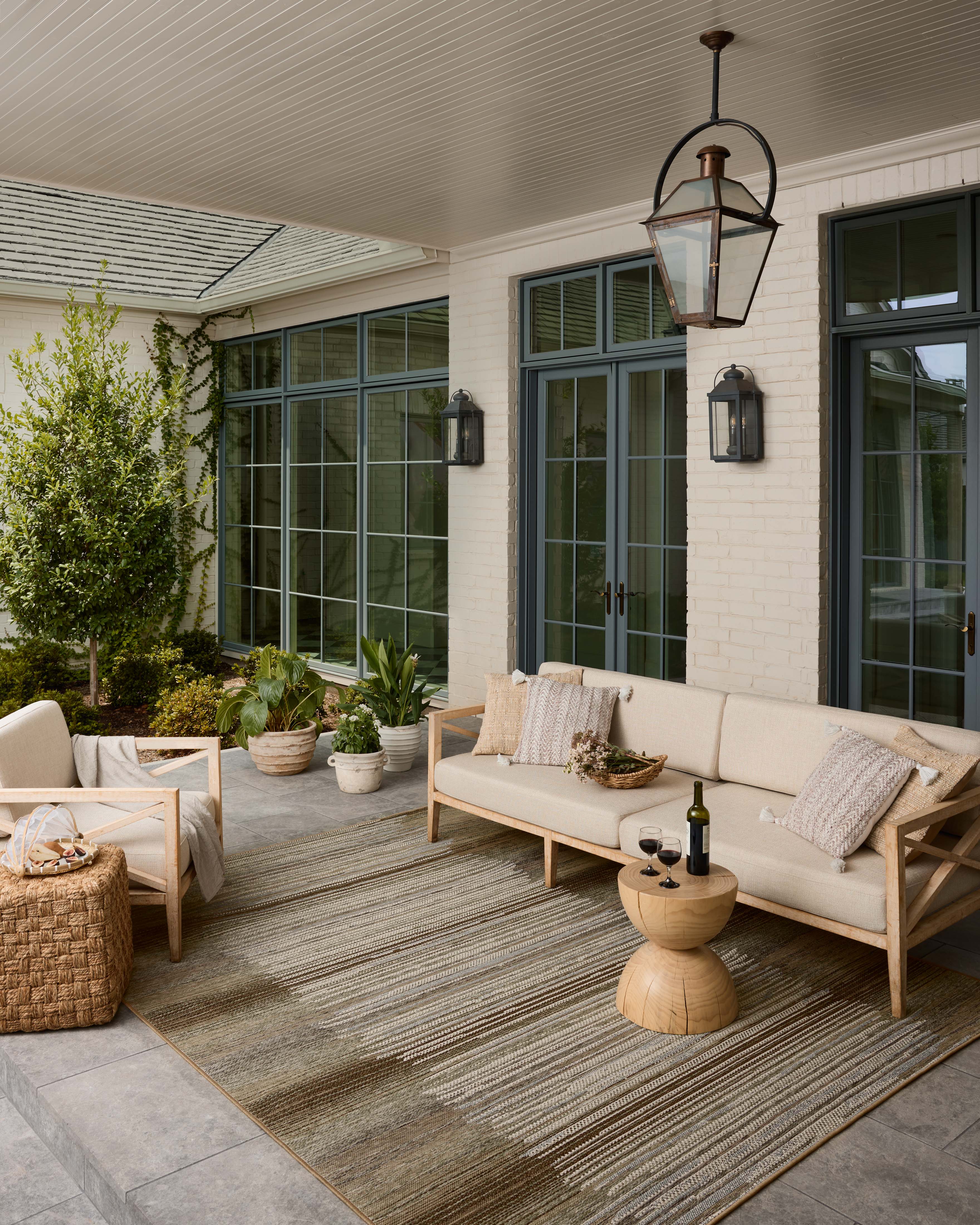 Loloi Saylor Earth / Natural Sample Indoor/Outdoor Rug RUGS - synthetic Loloi