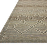 Loloi Saylor Stone / Ivory Sample Indoor/Outdoor Rug RUGS - synthetic Loloi