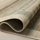 Loloi Saylor Ivory / Earth Sample Indoor/Outdoor Rug RUGS - synthetic Loloi