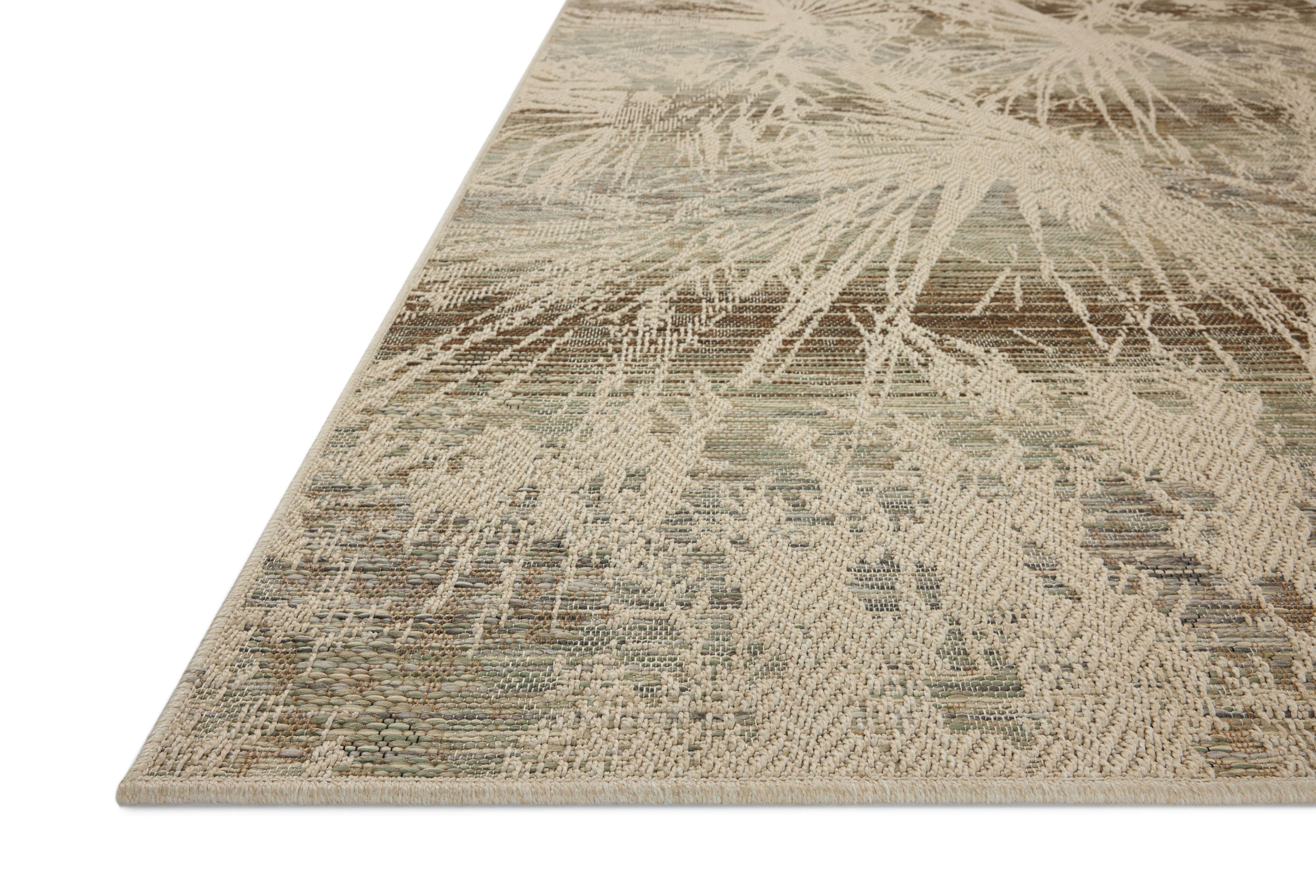 Loloi Saylor Ivory / Stone Indoor/Outdoor Rug RUGS - synthetic Loloi