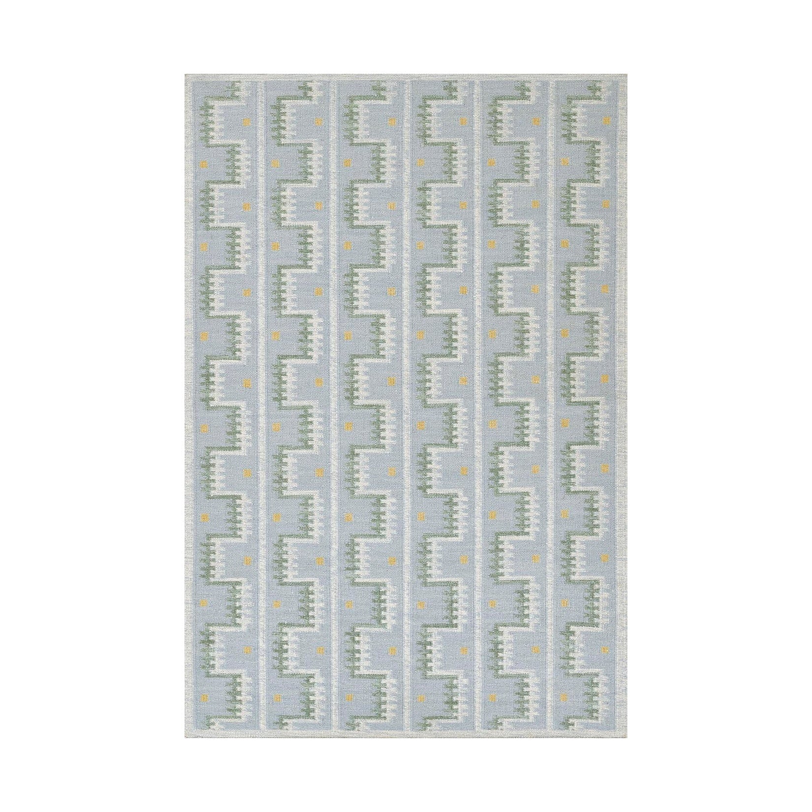 Santi Pulse Hand Woven Rug RUGS - wool Momeni Blue 2'6" x 8' Runner
