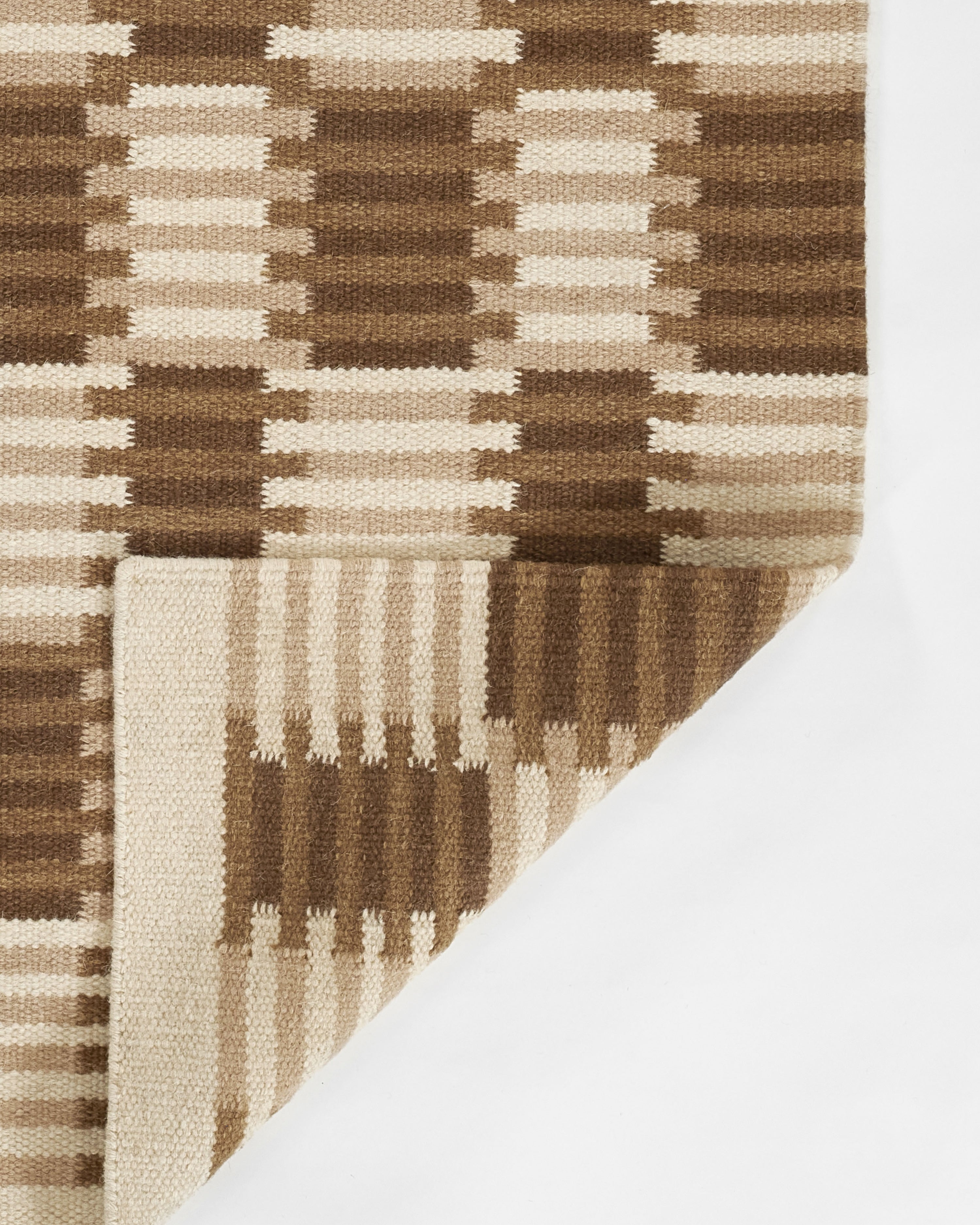 Santi Checkered Hand Woven Rug RUGS - wool Momeni