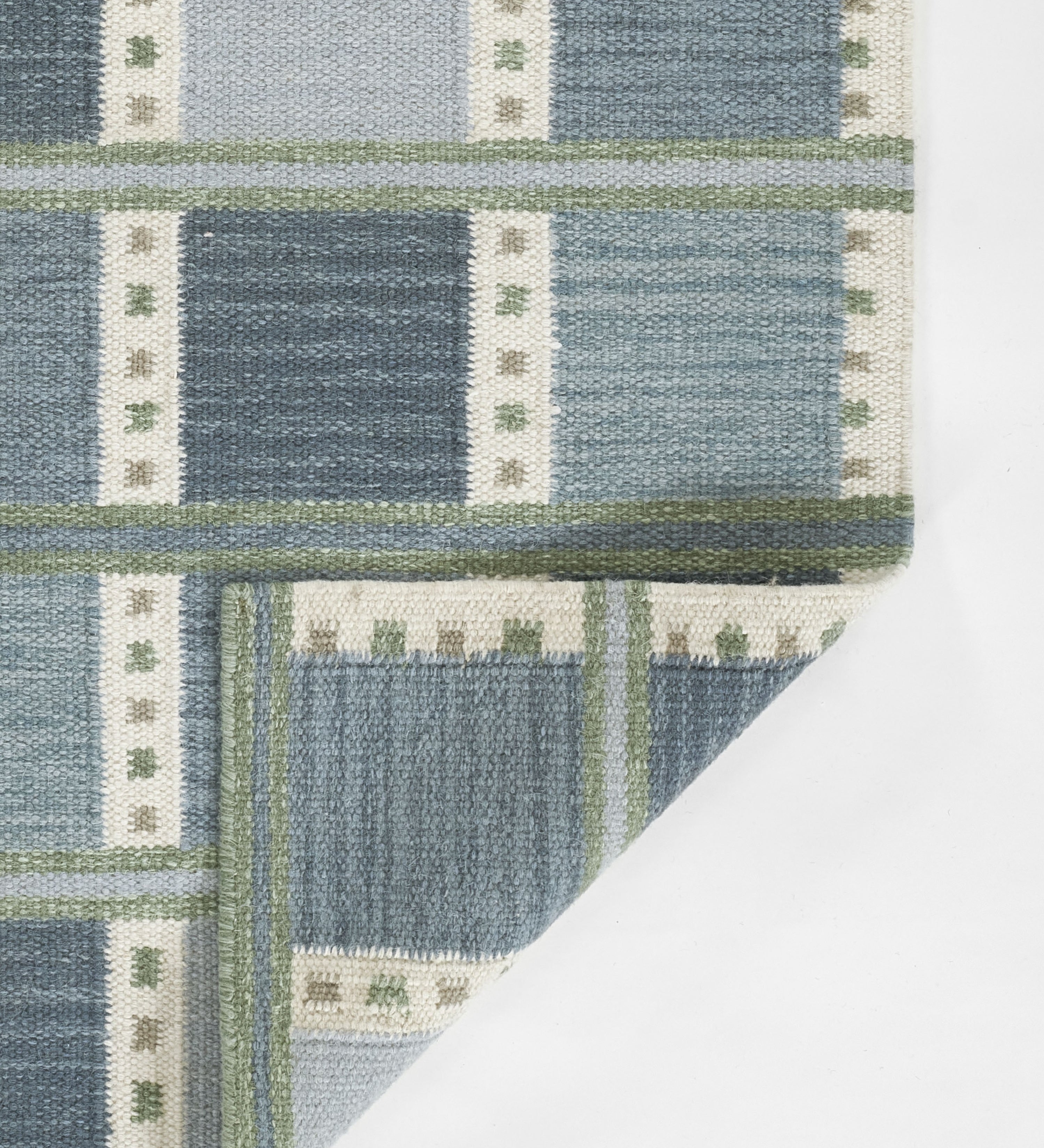 Santi Squares Hand Woven Rug RUGS - wool Momeni