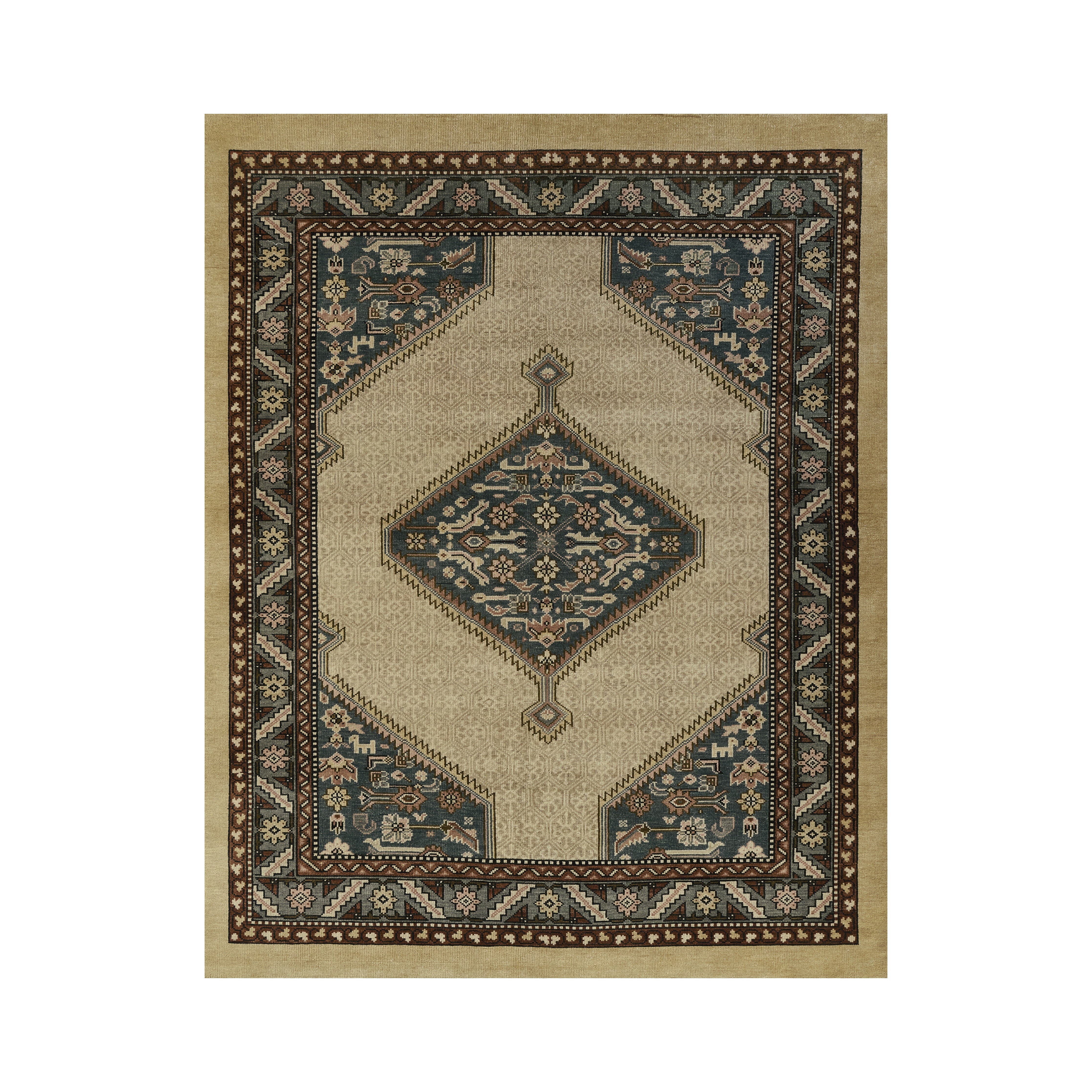 Serat Hand Woven Rug RUGS - wool Momeni 2'6" x 8' Runner