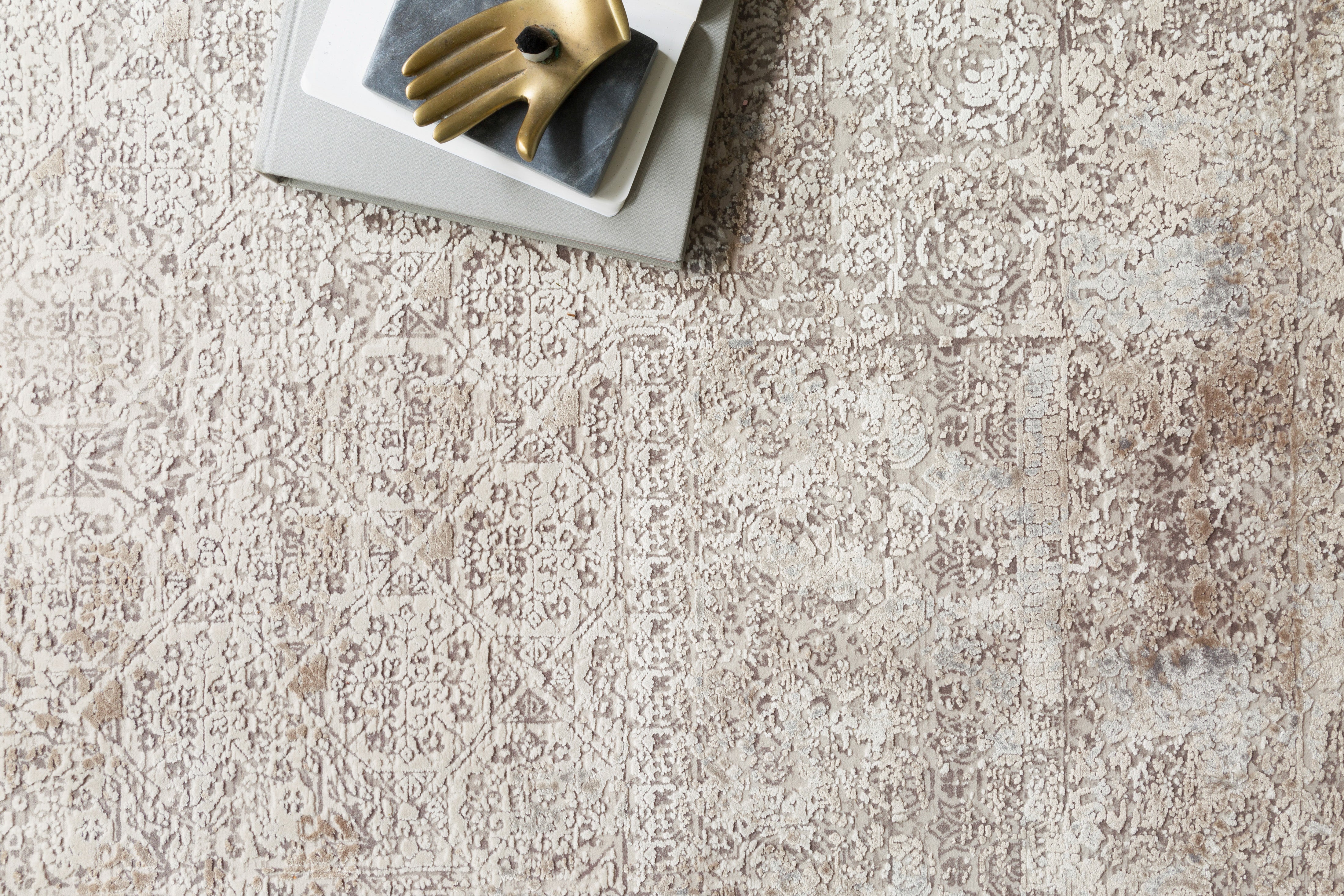 Loloi Sienne Ivory / Pebble Rug Loloi