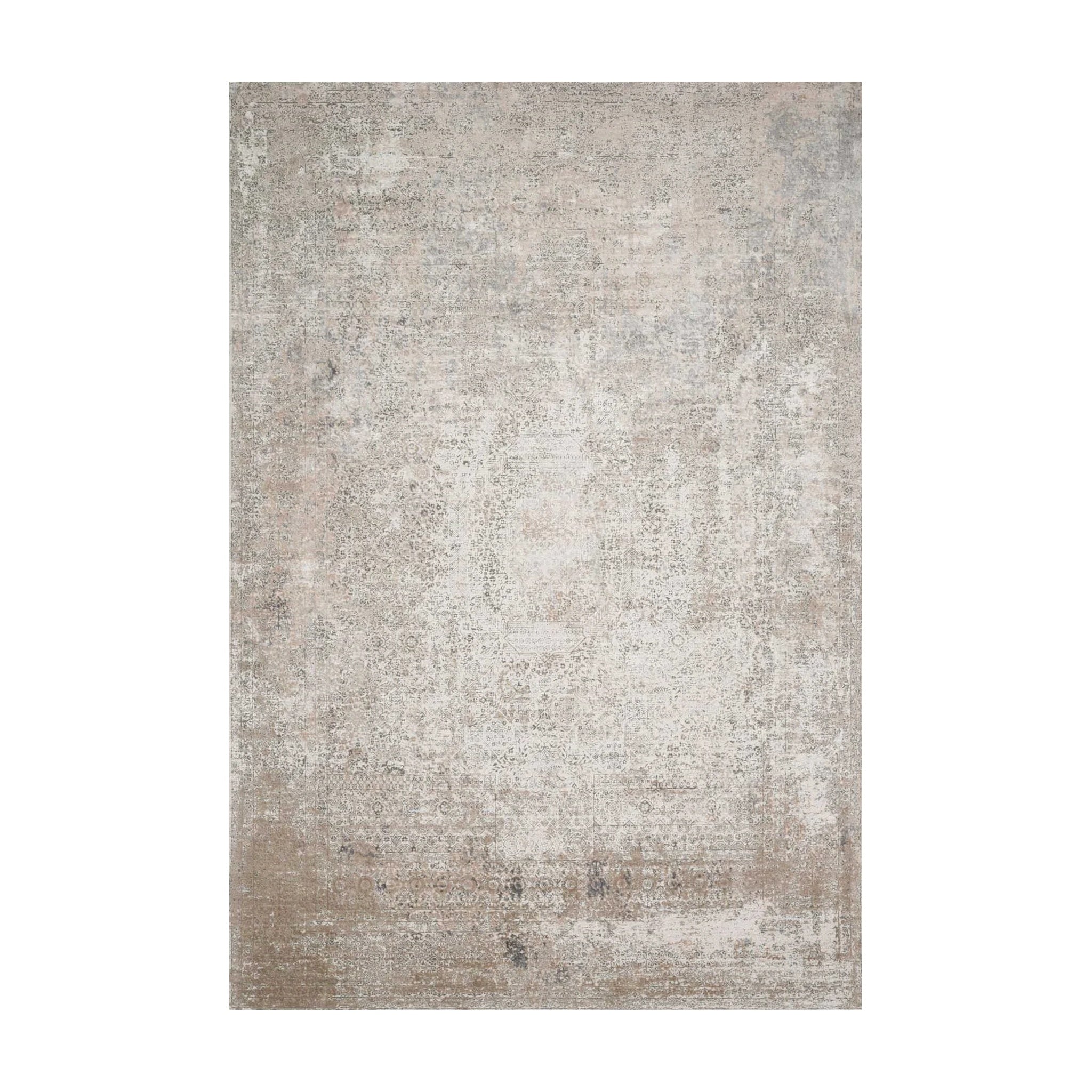 Loloi Sienne Ivory / Pebble Rug RUGS - synthetic Loloi 18" x 18"