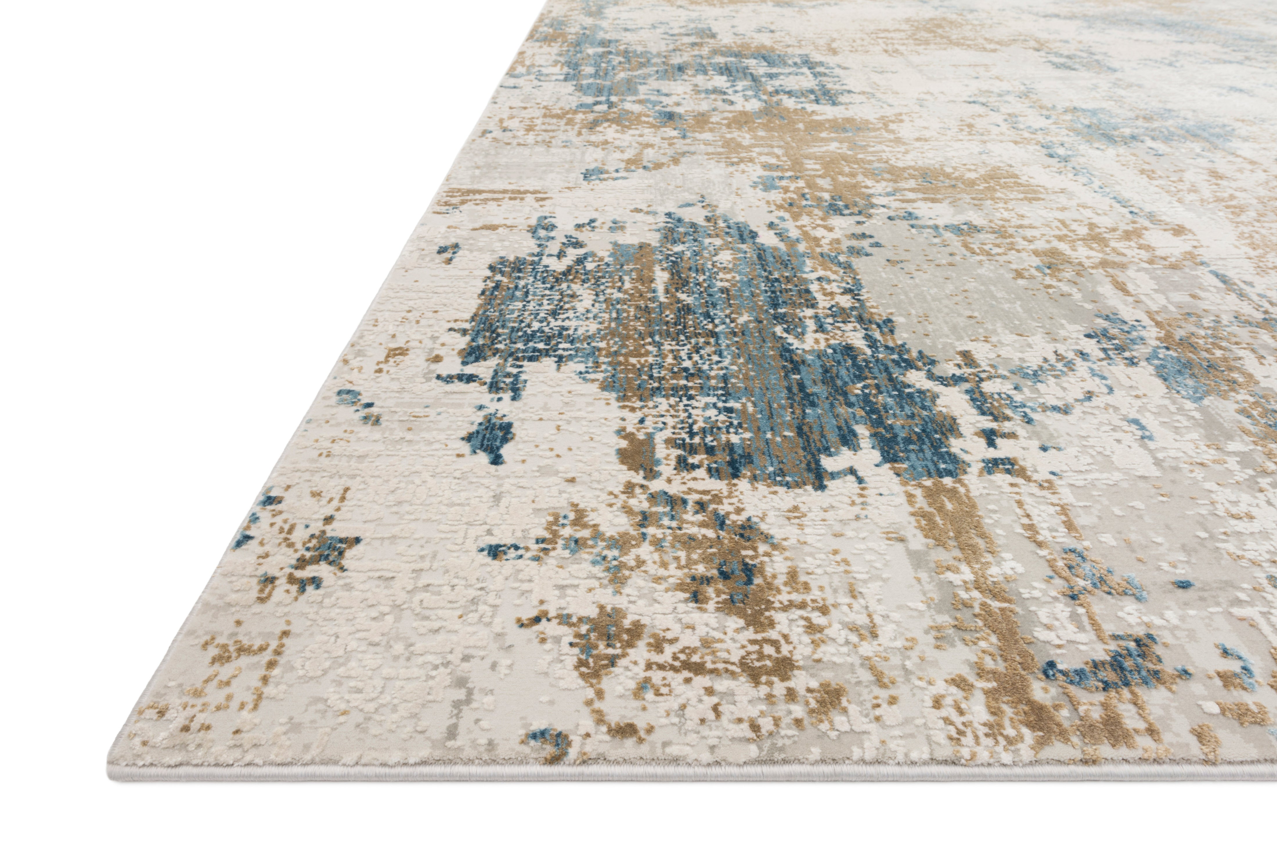 Loloi Sienne Ivory / Gold Rug RUGS - synthetic Loloi