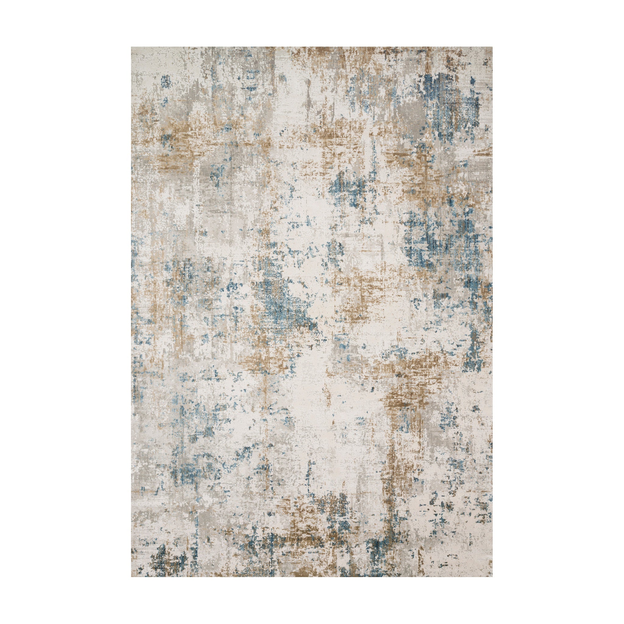Loloi Sienne Ivory / Gold Rug RUGS - synthetic Loloi 18" x 18"
