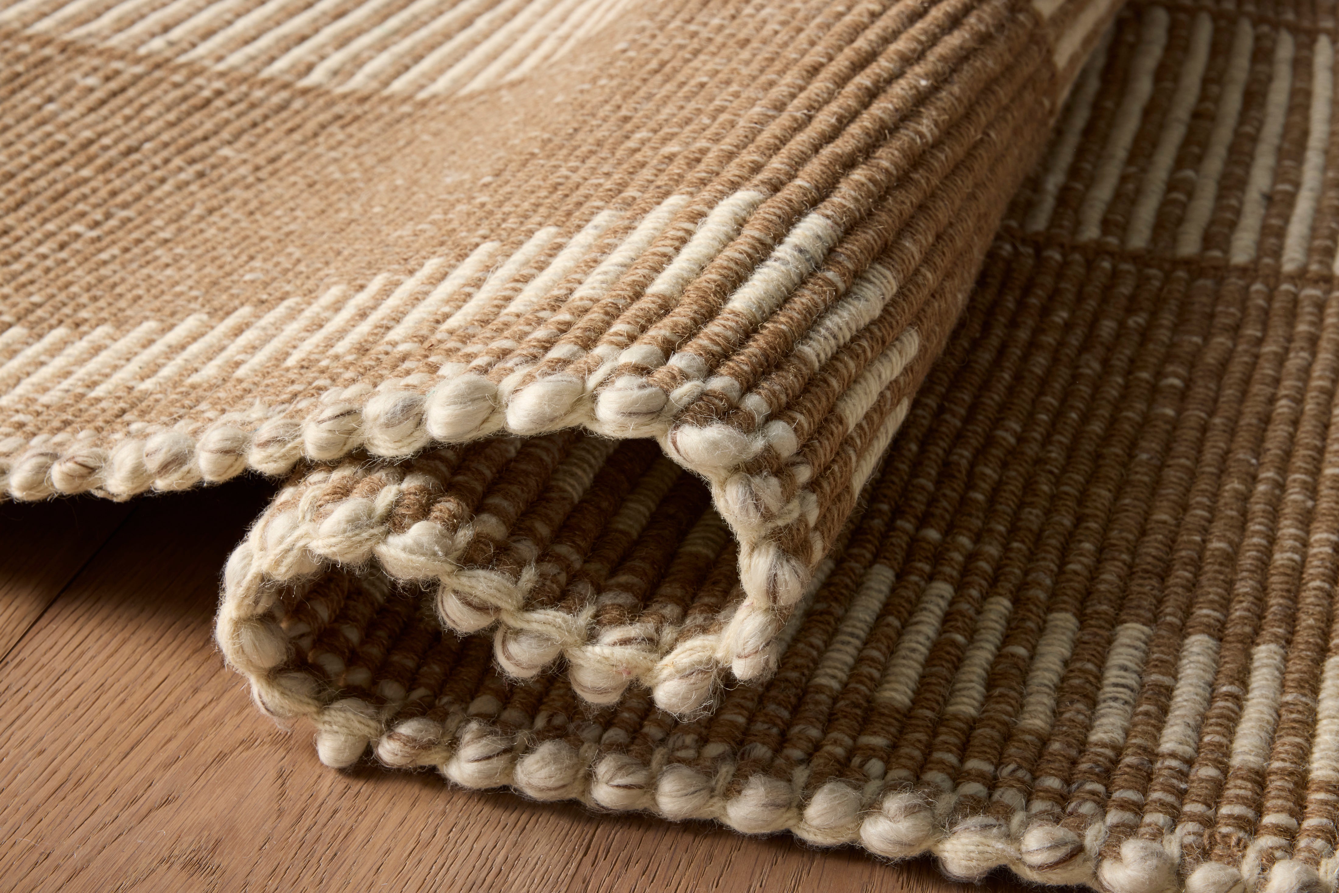 Loloi Sigrid Brown / Ivory Rug - Rug & Weave